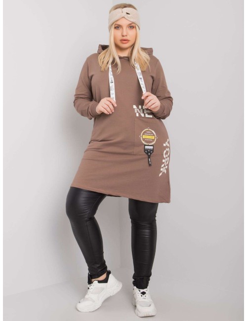 Bawełniana tunika plus size