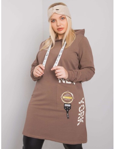 Bawełniana tunika plus size