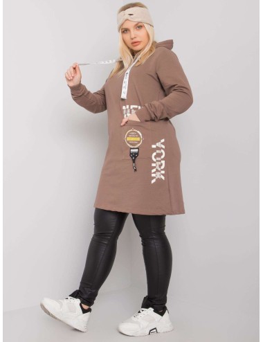 Bawełniana tunika plus size