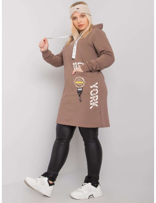 Bawełniana tunika plus size