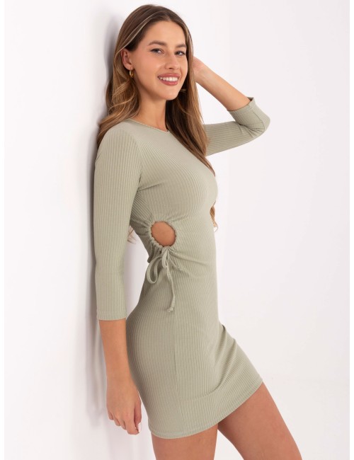 Sukienka-LK-SK-508687.17P-pistacjowy