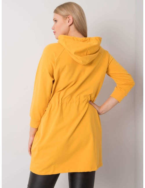 Długa bluza plus size