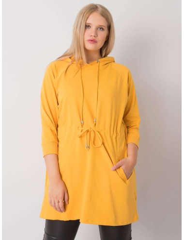 Długa bluza plus size