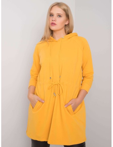 Długa bluza plus size