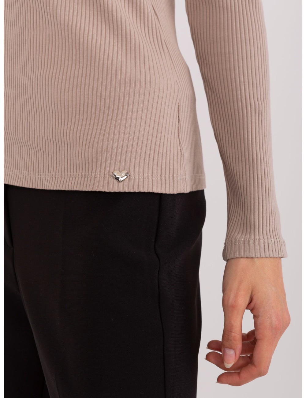 Bluzka basic w prążek BASIC FEEL GOOD