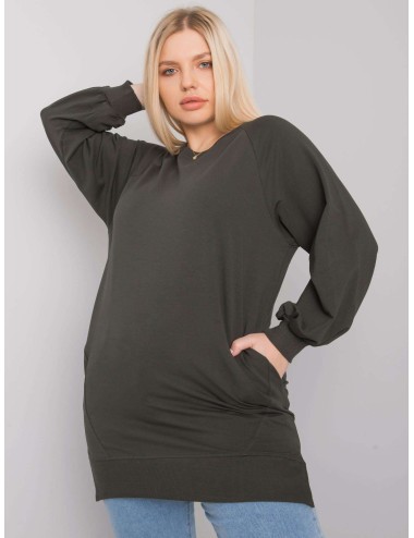 Bawełniana bluza damska plus size