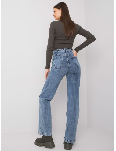 Spodnie jeans-MR-SP-351.72P-ciemny niebieski