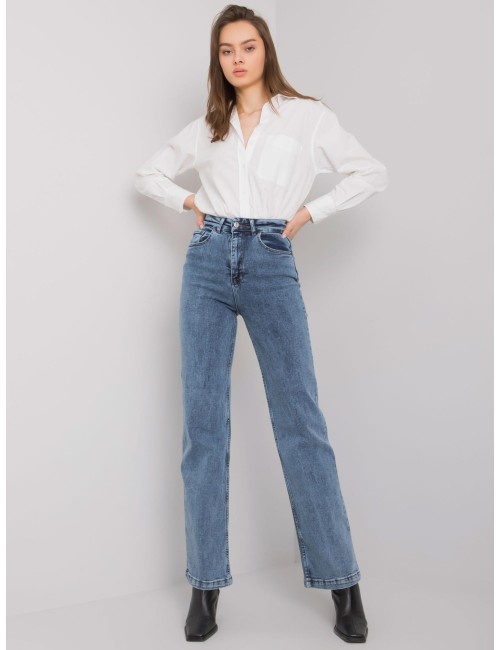 Spodnie jeans-MR-SP-351.72P-ciemny niebieski