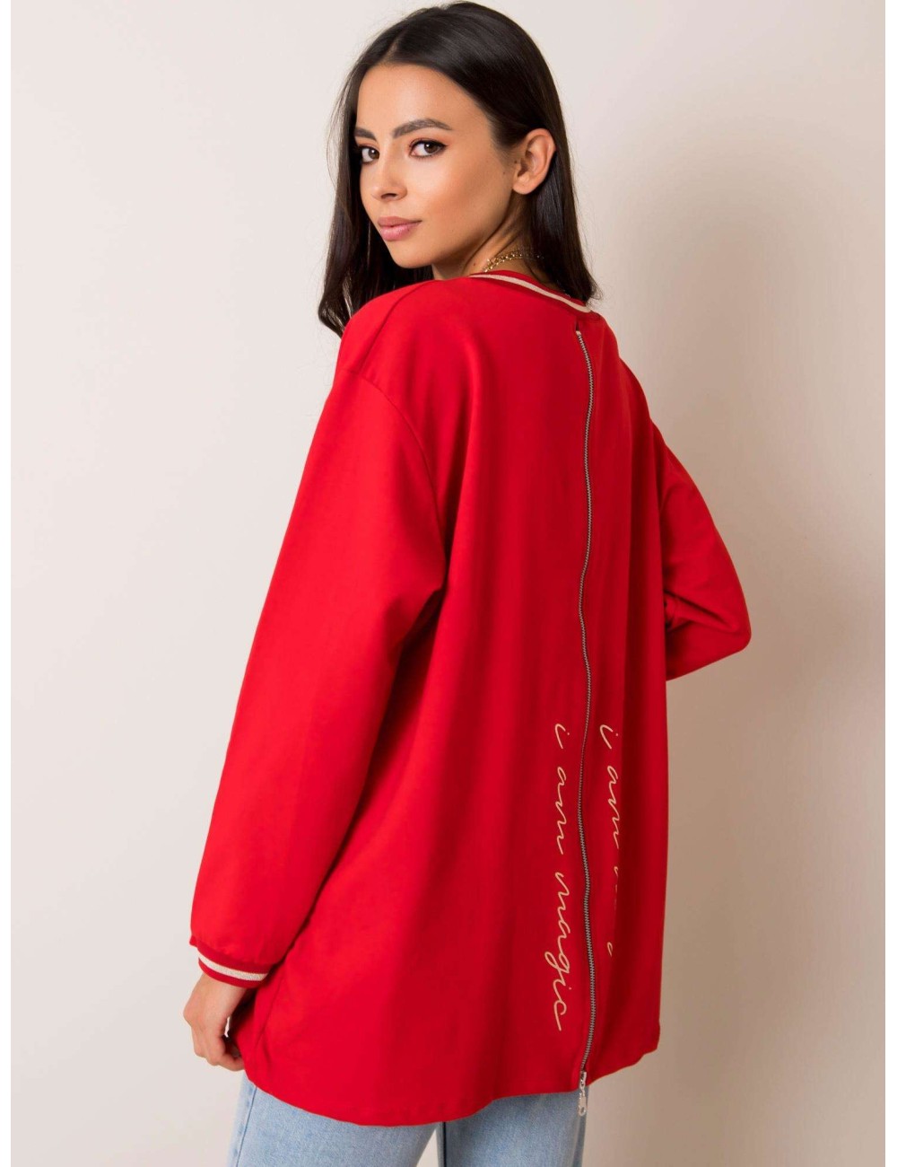 Bluza damska z aplikacjami