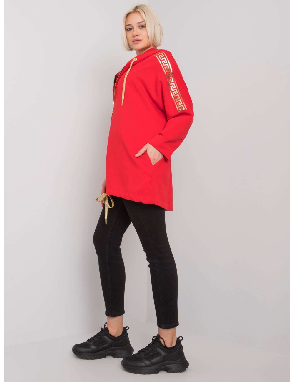 Bluza-RV-BL-6781.08P-ciemny żółty