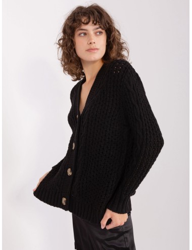 Sweter rozpinany z wełną