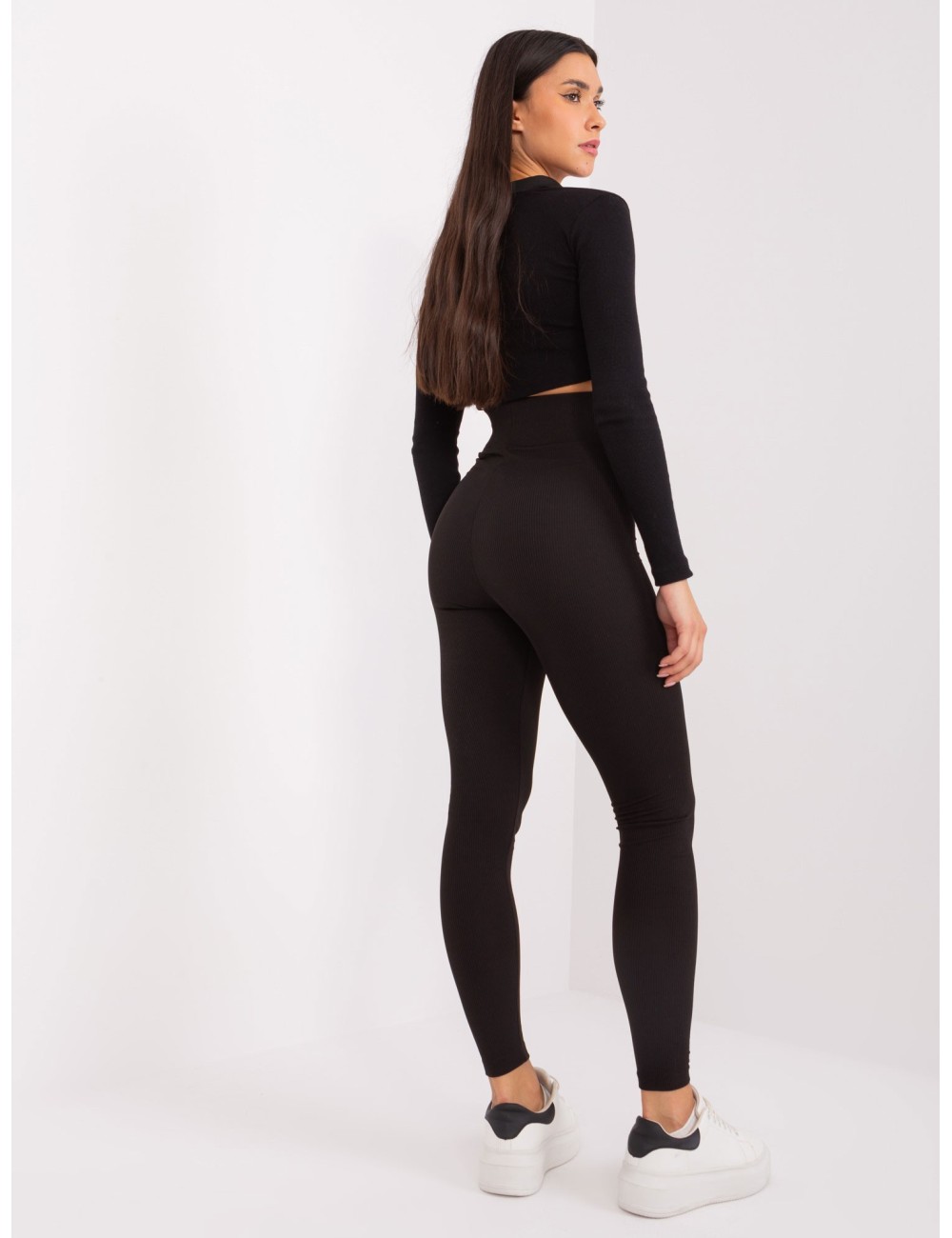 Legginsy z wysokim stanem RUE PARIS