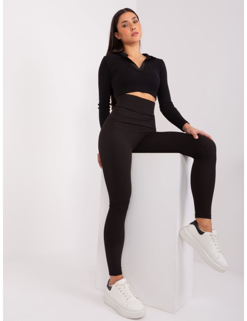 Legginsy z wysokim stanem RUE PARIS