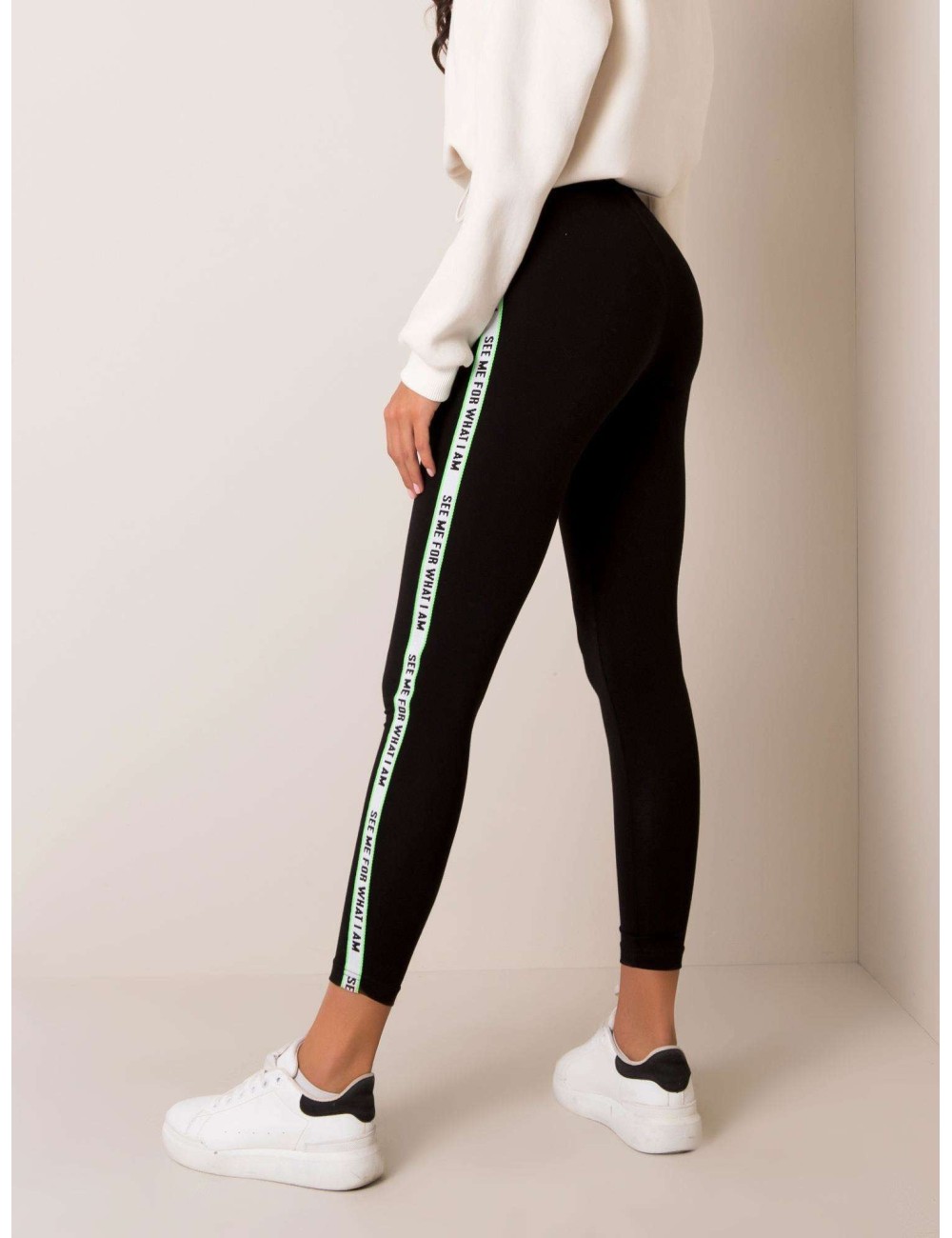 Legginsy z lampasem