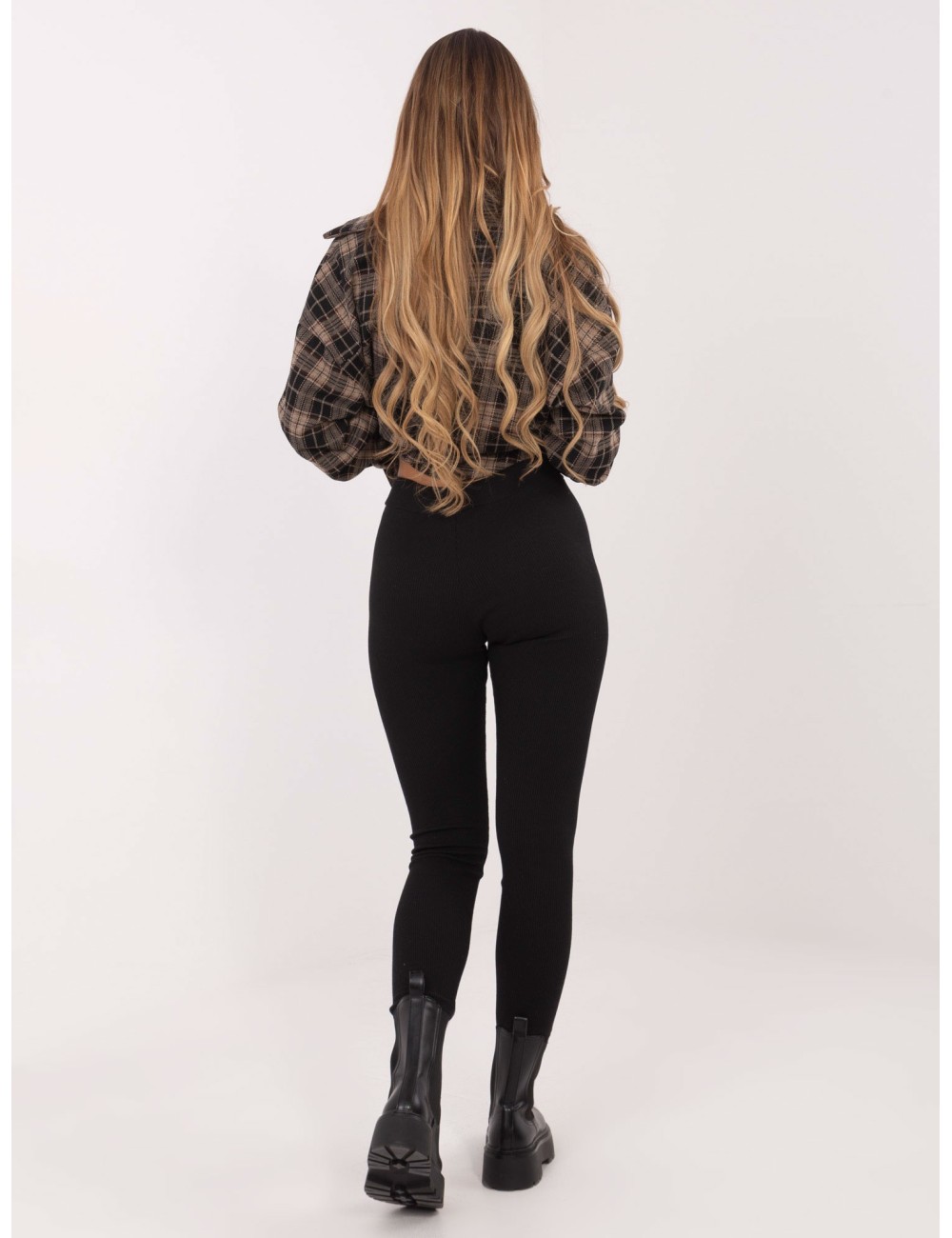 Damskie legginsy z bawełny RUE PARIS