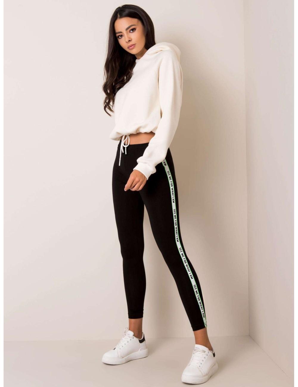 Legginsy z lampasem
