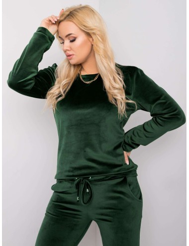 Komplet welurowy plus size