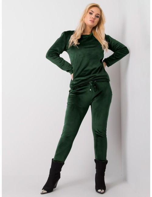 Komplet welurowy plus size