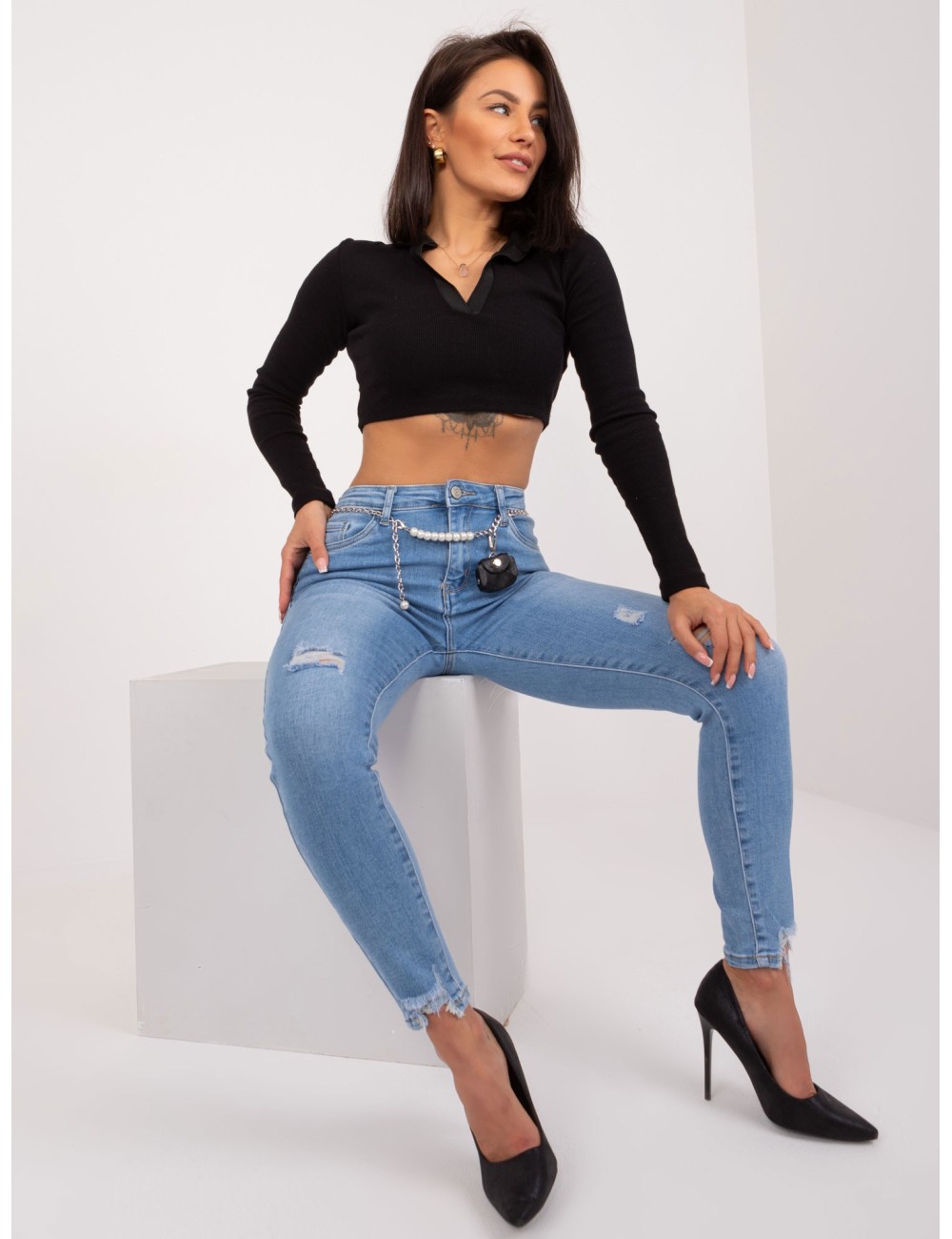 Spodnie jeans-PM-SP-J1328-16.28X