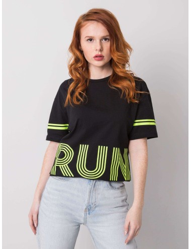 T-shirt bawełniany z napisem