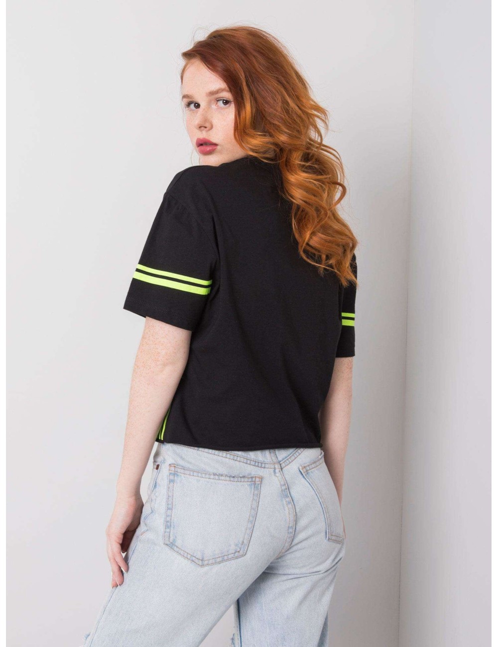 T-shirt bawełniany z napisem