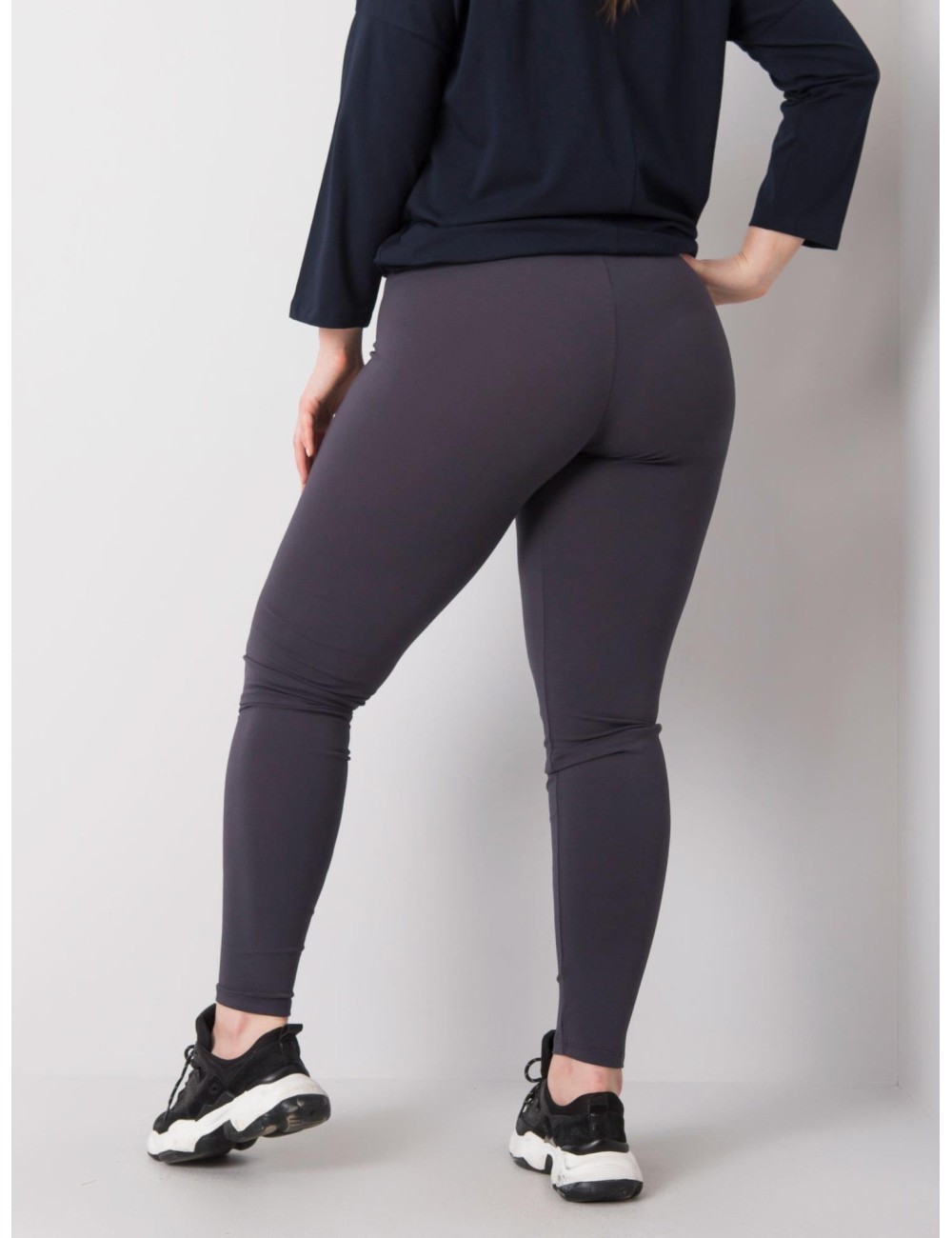 Bawełniane legginsy plus size