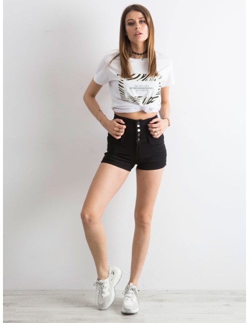Szorty high waist
