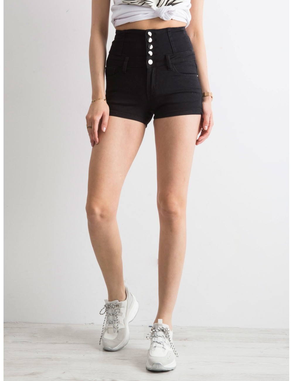 Szorty high waist