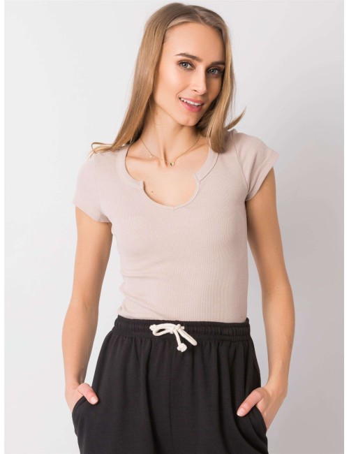 OCH BELLA t-shirt prążkowany