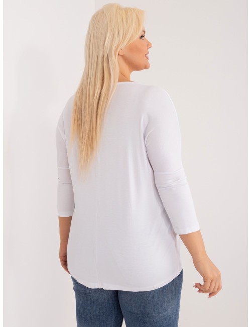 Wiskozowa bluzka plus size