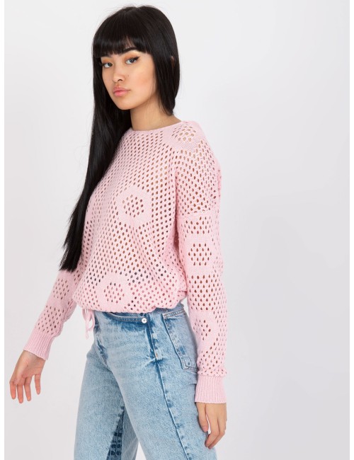 Sweter-LC-SW-0237.26P-jasny różowy