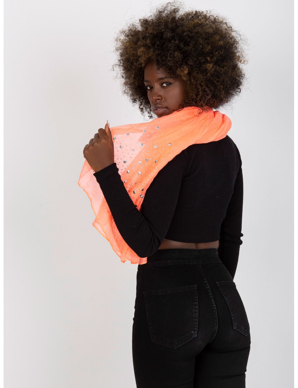 Chustka-AT-CH-LA12813-fluo żółty
