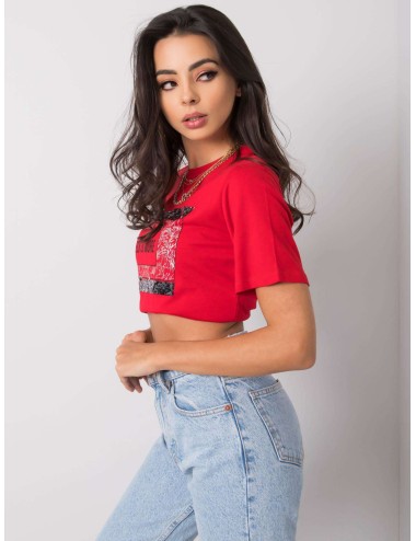 T-shirt damski z napisem