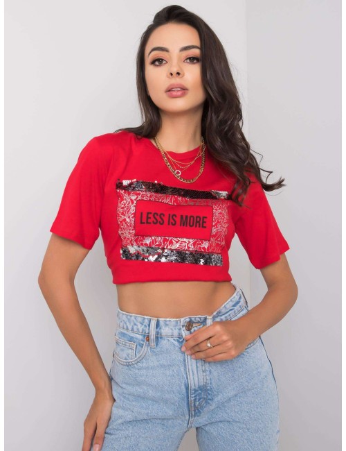 T-shirt damski z napisem