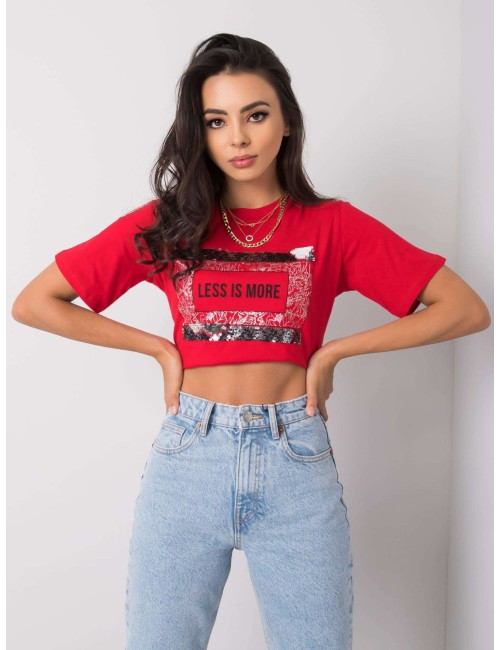 T-shirt damski z napisem