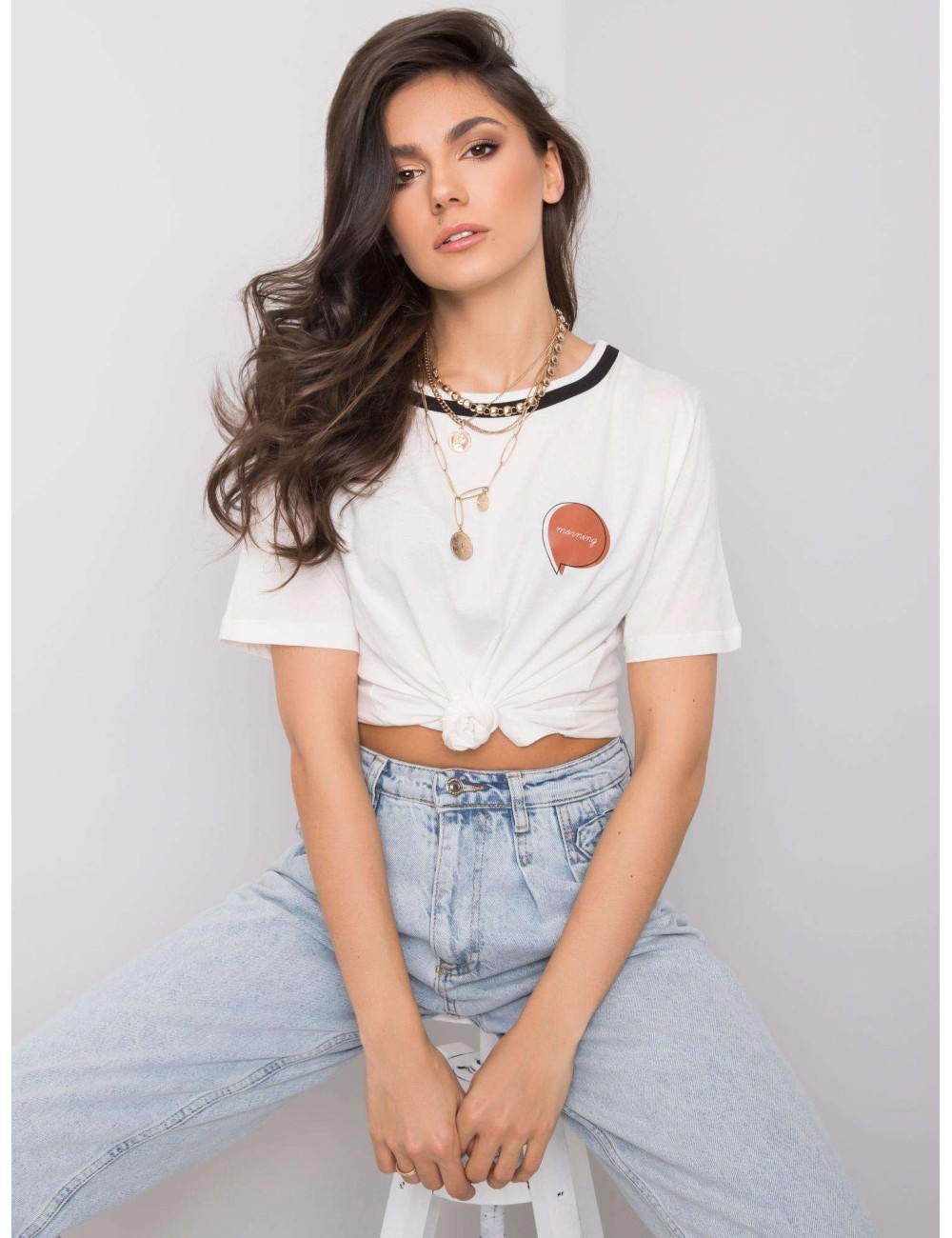 RUE PARIS t-shirt damski