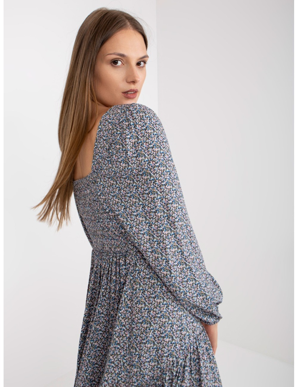 Sukienka-CHA-SK-5803.29-ciemny bezowy