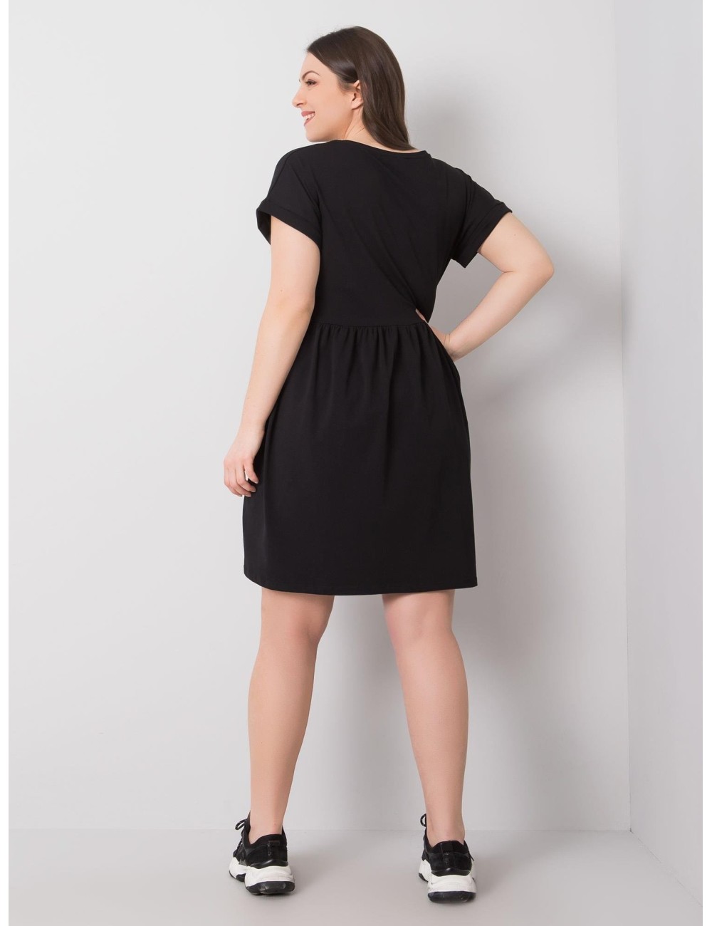 Sukienka plus size z bawełny