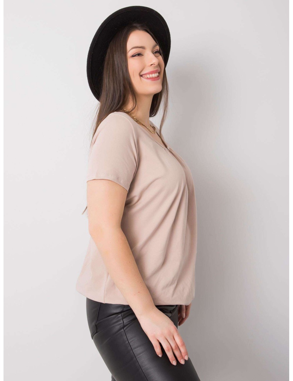 Bawełniana bluzka plus size