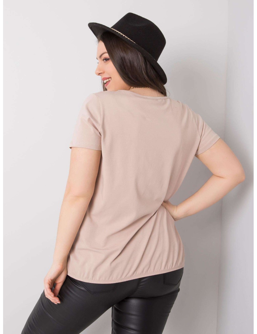 Bawełniana bluzka plus size
