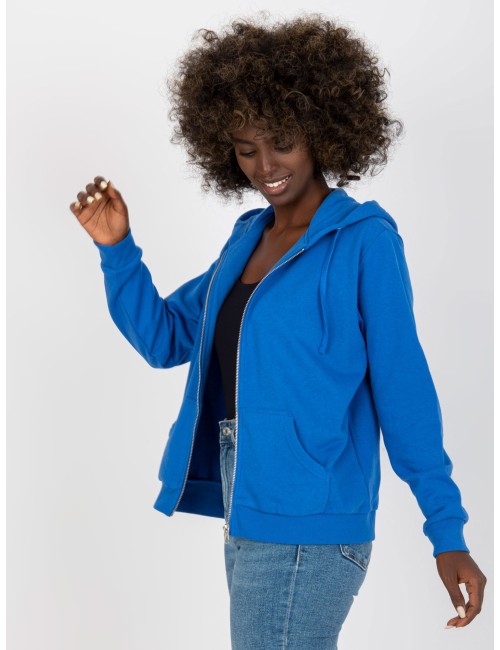 Rozpinana bluza basic z kapturem