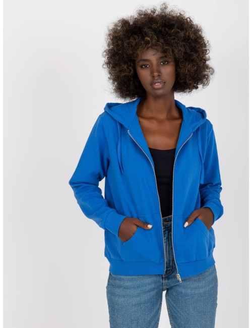 Rozpinana bluza basic z kapturem