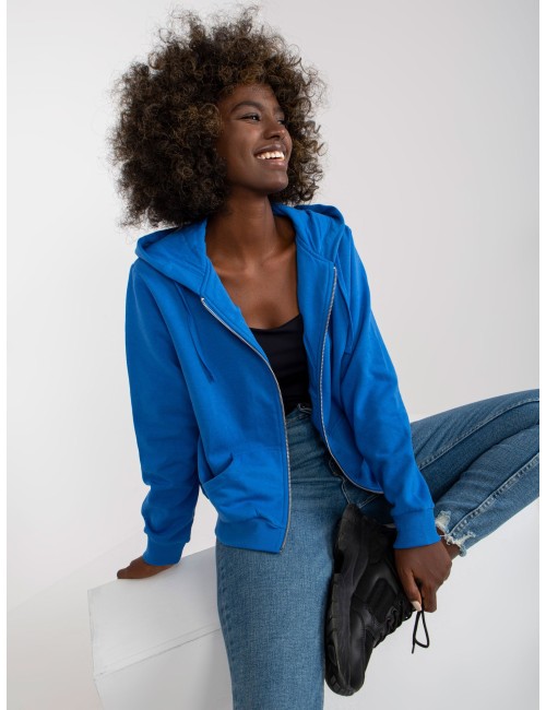 Rozpinana bluza basic z kapturem