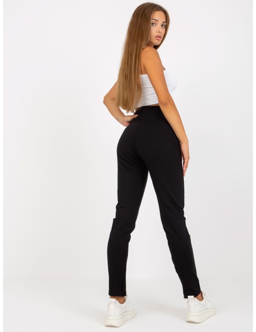 Legginsy basic z rozcięciem RUE PARIS