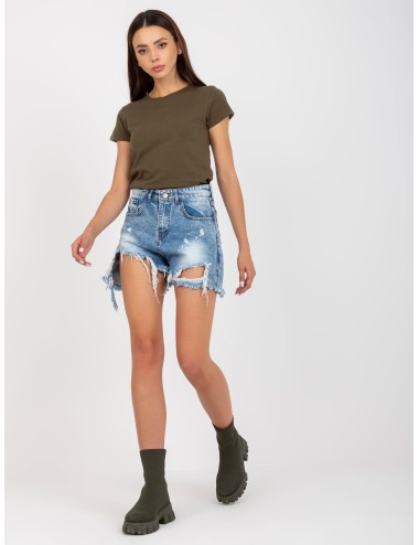 T-shirt basic z okrągłym dekoltem