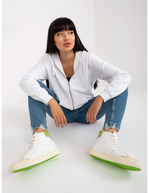 Rozpinana bluza basic z kieszeniami