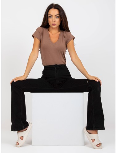 Damski t-shirt basic z bawełny