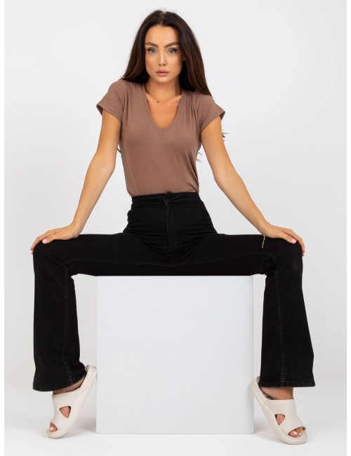 Damski t-shirt basic z bawełny