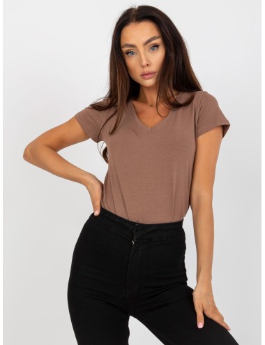 Damski t-shirt basic z bawełny