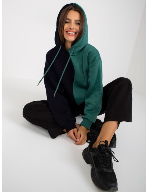 Bluza damska basic z kapturem RUE PARIS
